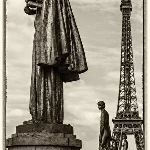 Place du Trocadero, Eiffel Tower, Paris, France