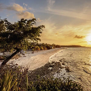 Playa Esmeralda at sunset, Holguin Province, Cuba