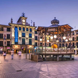Plaza de los Fueros, Tudela, Navarre, Spain
