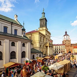 Poland, Lublin Voivodeship, City of Lublin, Krakowskie Przedmiescie Street, Jagiellonian