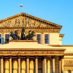 Poland, Masovian Voivodeship, Warsaw, Grand Theatre and National Opera