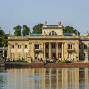 Poland, Masovian Voivodeship, Warsaw, Royal Baths Park, Lazienki Palace