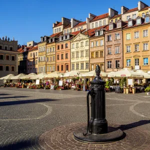 Poland, Masovian Voivodeship, Warsaw, Old Town Market Place