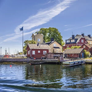 Port of Sandhamn Island, Stockholm County, Sweden