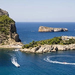 Port Sant Miquel, Ibiza, the Balearic Islands, Spain
