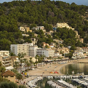 Port de Soller, Serra de Tramuntana, Mallorca (Majorca), Balearic Islands, Spain