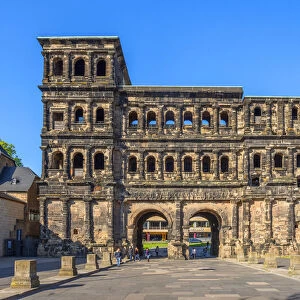 Porta Nigra, UNESCO World Heritage Site, Treves, Mosel, Rhineland-Palatinate, Germany