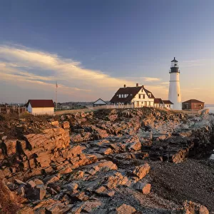 Portland Head Lighthouse, Cape Elizabeth, Maine, USA