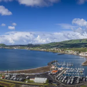 Portugal, Azores, Terceira Island, Praia da Vitoria, morning