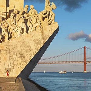 Portugal, Lisbon, Belem, Monument to the Discoveries, (Padrao dos Descobrimentos)