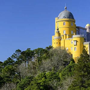 Portugal, Lisbon, Sintra, Park and National Palace of Pena, Castle