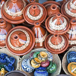 Pottery, Medina Souk, Marrakech, Morocco