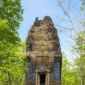 Prasat Neang Khmau at Koh Ker temple ruins, Preah Vihear Province, Cambodia