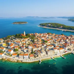 Primosten Print, Dalmatian Coast Landscape Primosten Print, Dalmatian Coast Landscape