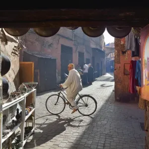 Print of Marrakech's Historic Medina
