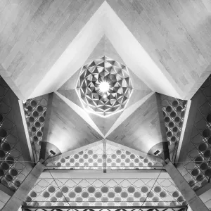 Print of Museum of Islamic Art by I.M. Pei, Doha Qatar Print of Museum of Islamic Art by I.M. Pei, Doha Qatar