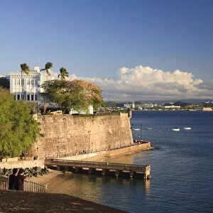 Puerto Rico, San Juan, Old Town, Paseo Del Morro and La Muralla