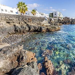 Punta Mujeres, town in Lanzarote north east coast, Canary Islands