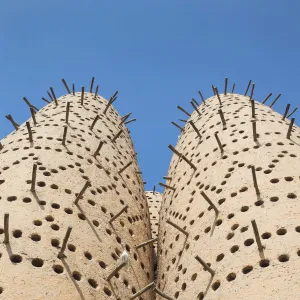 Qatar, Doha, Katara Cultural Center, traditional pigeon tower