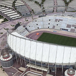 Qatar, Doha, View of Aspire Sports Center