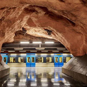 Radhuset metro station, Stockholm, Stockholm County, Sweden
