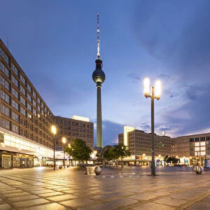 Radio tower and Potsdamer Platz, Berlin, Germany