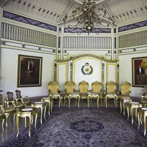 Reception room of Puri Mangkunegaran (palace of the second house of Solo), Solo, Java