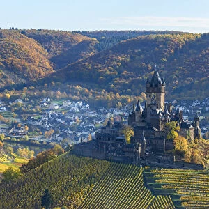 Reichsburg Cochem, Mosel valley, Rhineland-Palatinate, Germany