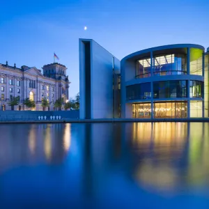 Reichstag & Paul Lobe Haus, Berlin, Germany