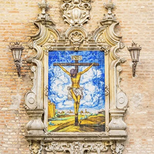 Religious icon, Seville, Andalusia, Spain