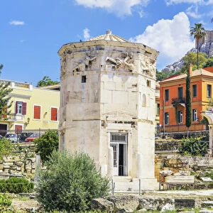 Remains of the Roman Agora and Tower of Winds, Athens, Greece