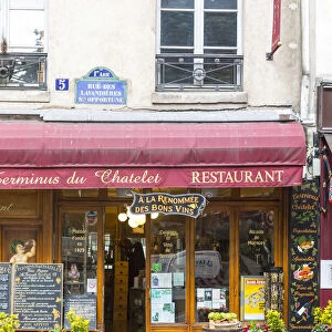 Restaurant, Chatelet, Paris, France