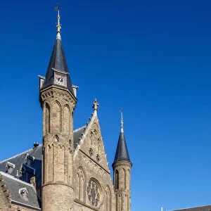 The Ridderzaal, main building of the Binnenhof, The Hague, South Holland, The Netherlands