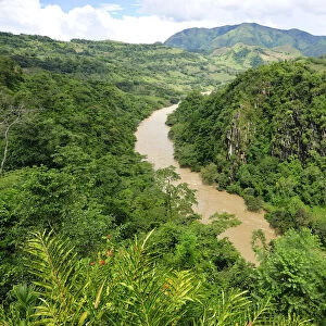 Rio Cauca south of Medellin, Colombia, South America