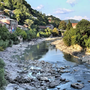 Rioni River, Kutaisi, Imereti, Georgia