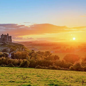 Rock of Cashel at sunset, Cashel, County Tipperary, Ireland
