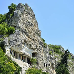 The rock-hewn Basarbovo Monastery (Monastery of Saint Dimitar Basarbowski) is a