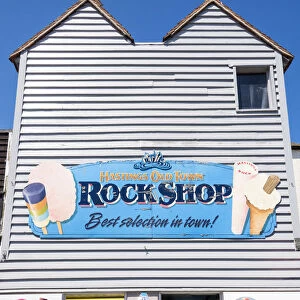 The Rock Shop, Hastings Old Town, Sussex, England