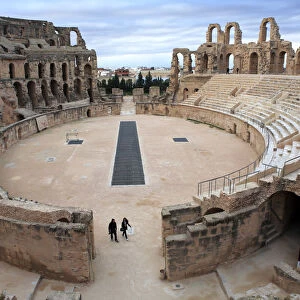 Roman amphitheatre (230-238), El Jem, Tunisia