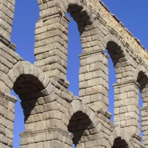 Roman Aqueduct, Segovia, Spain