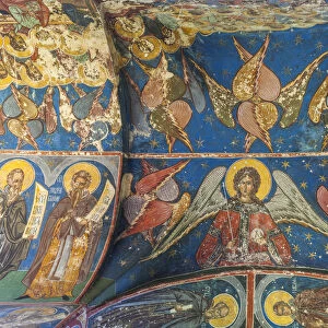 Romania, Bucovina Region, Bucovina Monasteries, Manastirea Humorului, Humor Monastery