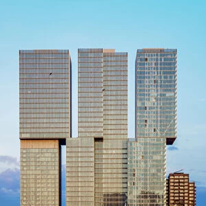De Rotterdam Building, Kop van Zuid, Rotterdam, South Holland, The Netherlands