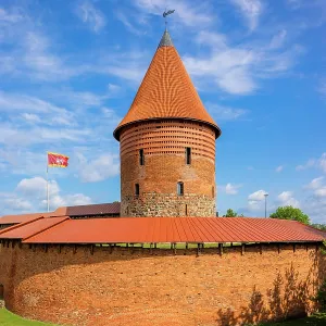 The Round Tower of Kaunas Castle, Kaunas, Lithuania The Round Tower of Kaunas Castle, Kaunas, Lithuania