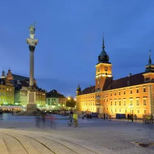 The Royal Castle (Zamek Krolewski) in Warsaw, a Unesco World Heritage Site. Poland