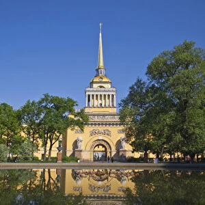 Russia, St Petersburg, Admiralty building, now as a naval college