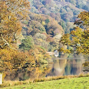 Rydal Water in autumn, Cumbria, UK