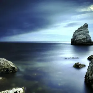 Sail rock, Conero national park, Marche, Italy