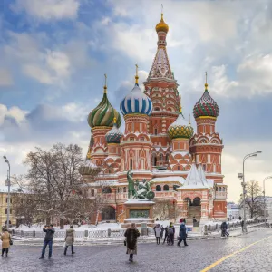 Saint Basils Cathedral, Red square, Moscow, Russia