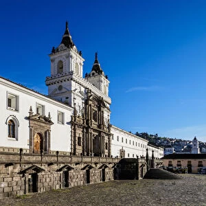Saint Francis Church and Monastery, Plaza San Francisco, Old Town, Quito, Pichincha