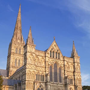 Salisbury Cathedral, Salisbury, Wiltshire, England, Great Britain, U. K